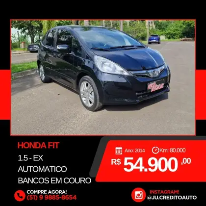HONDA FIT 1.5 EX 16V FLEX 4P AUTOMÁTICO