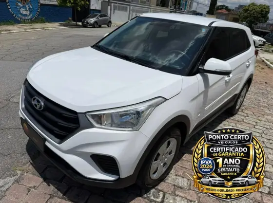 HYUNDAI CRETA 1.6 16V FLEX ATTITUDE AUTOMÁTICO HYUNDAI CRETA 1.6 16V FLEX ATTITUDE AUTOMÁTICO