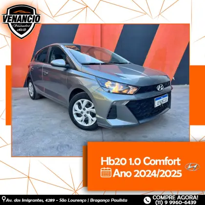 HYUNDAI HB20 1.0 12V FLEX COMFORT PLUS MANUAL