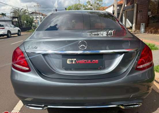 MERCEDES-BENZ-C 180-1.6 CGI AVANTGARDE 16V TURBO GASOLINA 4P AUTOMÁTICO MERCEDES-BENZ-C 180-2017