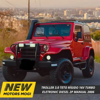 TROLLER T4 3.0 TETO RÍGIDO 16V TURBO ELETRONIC DIESEL 2P MANUAL