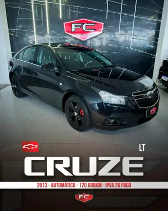 CHEVROLET CRUZE 1.8 LT 16V FLEX 4P AUTOMÁTICO