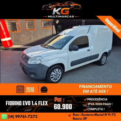 FIAT FIORINO 1.4 MPI FURGÃO 8V FLEX 2P MANUAL
