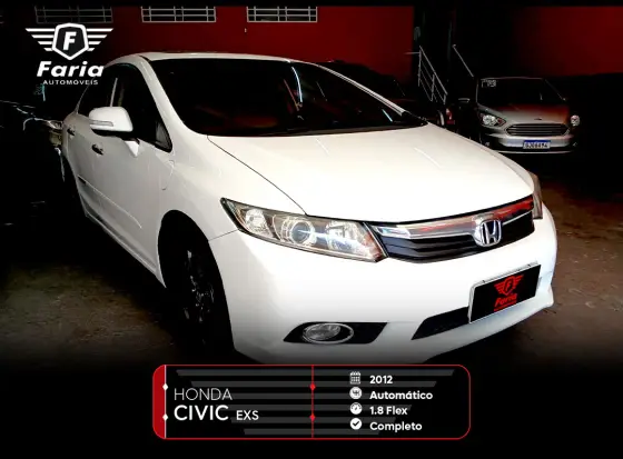 HONDA CIVIC 1.8 EXS 16V FLEX 4P AUTOMÁTICO