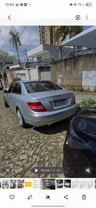 MERCEDES-BENZ-C 180-1.8 CGI CLASSIC 16V TURBO GASOLINA 4P AUTOMÁTICO MERCEDES-BENZ-C 180-2012