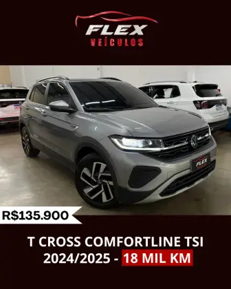 VOLKSWAGEN T-CROSS 1.0 200 TSI TOTAL FLEX COMFORTLINE AUTOMÁTICO