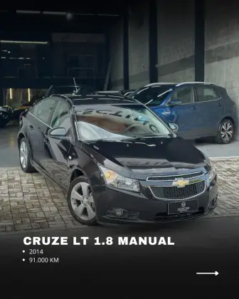CHEVROLET CRUZE 1.8 LT SPORT6 16V FLEX 4P MANUAL