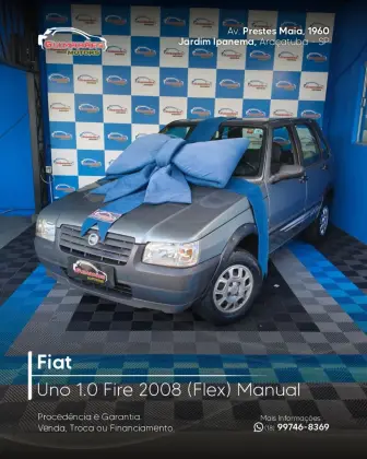 FIAT UNO 1.0 MPI MILLE FIRE 8V FLEX 4P MANUAL