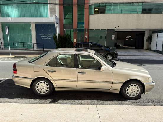 MERCEDES-BENZ-C 240-2.4 ELEGANCE GASOLINA 4P AUTOMÁTICO MERCEDES-BENZ-C 240-1999