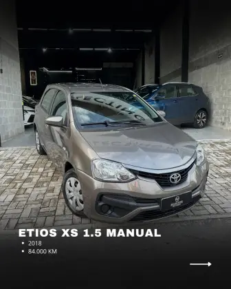 TOYOTA ETIOS 1.5 XS 16V FLEX 4P MANUAL