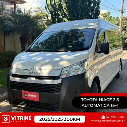 TOYOTA HIACE 2.8 D-4D TURBO DIESEL MINIBUS 15+1 DX AUTOMÁTICO