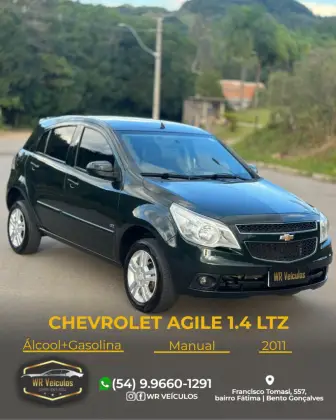 CHEVROLET AGILE 1.4 MPFI LTZ 8V FLEX 4P MANUAL