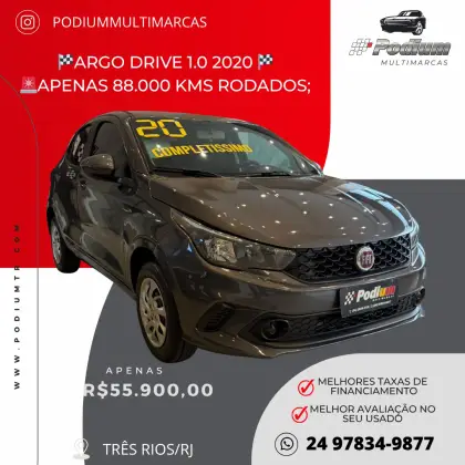 FIAT ARGO 1.0 FIREFLY FLEX DRIVE MANUAL