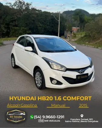 HYUNDAI HB20 1.6 COMFORT STYLE 16V FLEX 4P MANUAL