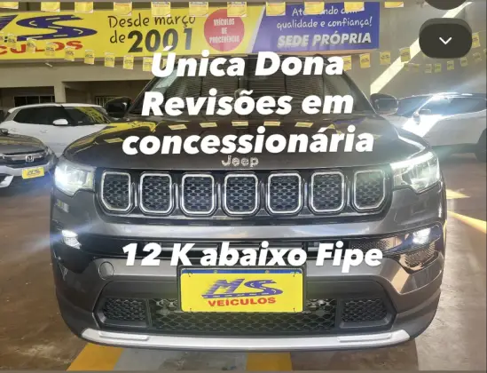 JEEP COMPASS 1.3 T270 TURBO FLEX LONGITUDE AT6