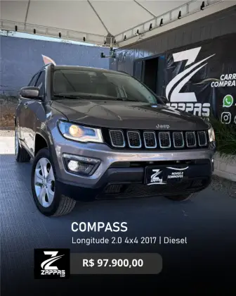 JEEP COMPASS 2.0 16V DIESEL LONGITUDE 4X4 AUTOMÁTICO