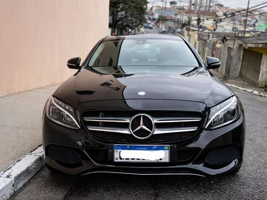 MERCEDES-BENZ-C 180-1.6 CGI AVANTGARDE 16V TURBO GASOLINA 4P AUTOMÁTICO MERCEDES-BENZ-C 180-2015