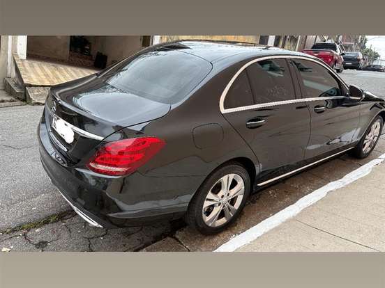 MERCEDES-BENZ-C 180-1.6 CGI AVANTGARDE 16V TURBO GASOLINA 4P AUTOMÁTICO MERCEDES-BENZ-C 180-2015
