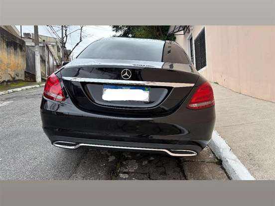 MERCEDES-BENZ-C 180-1.6 CGI AVANTGARDE 16V TURBO GASOLINA 4P AUTOMÁTICO MERCEDES-BENZ-C 180-2015
