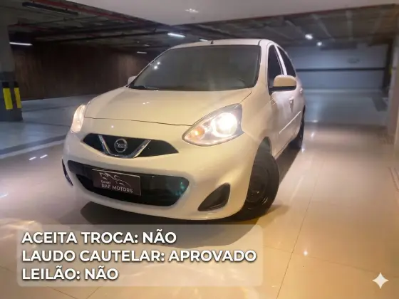NISSAN MARCH 1.0 S 12V FLEX 4P MANUAL