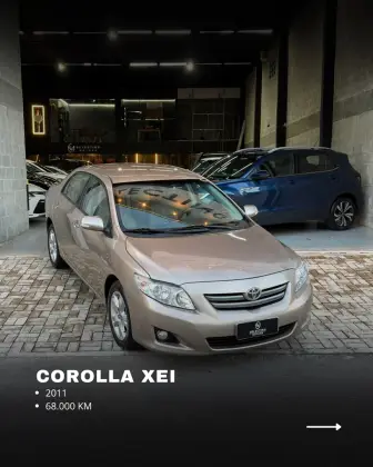 TOYOTA COROLLA 2.0 XEI 16V FLEX 4P AUTOMÁTICO