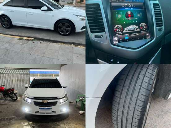 CHEVROLET-CRUZE-1.8 LT 16V FLEX 4P MANUAL CHEVROLET-CRUZE-2012