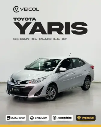 TOYOTA YARIS 1.5 16V FLEX SEDAN XL PLUS CONNECT MULTIDRIVE