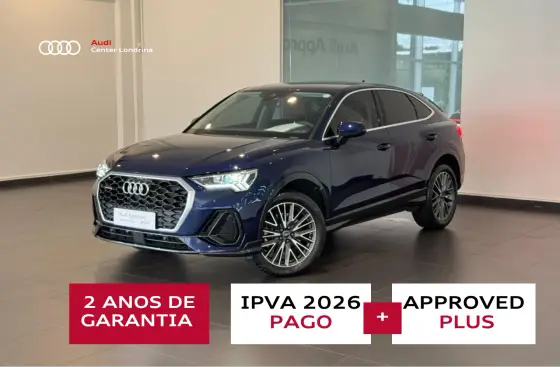 AUDI Q3 2.0 40 TFSI GASOLINA SPORTBACK PERFORMANCE QUATTRO TIPTRONIC