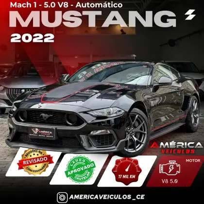 FORD MUSTANG 5.0 V8 TI-VCT GASOLINA MACH 1 SELECTSHIFT