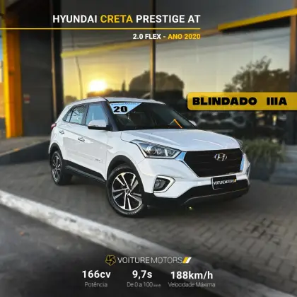 HYUNDAI CRETA 2.0 16V FLEX PRESTIGE AUTOMÁTICO