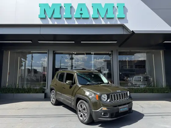 JEEP RENEGADE 1.8 16V FLEX LONGITUDE 4P AUTOMÁTICO