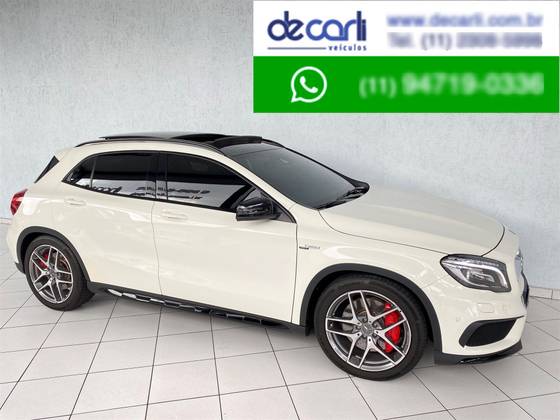 MERCEDES-BENZ GLA 45 AMG 2.0 16V TURBO GASOLINA 4P AUTOMÁTICO