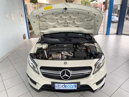 MERCEDES-BENZ-GLA 45 AMG-2.0 16V TURBO GASOLINA 4P AUTOMÁTICO MERCEDES-BENZ-GLA 45 AMG-2015