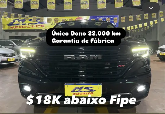 RAM RAMPAGE 2.0 HURRICANE 4 TURBO GASOLINA R/T 4X4 AUTOMÁTICO
