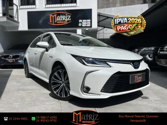 TOYOTA COROLLA 1.8 VVT-I HYBRID FLEX ALTIS PREMIUM CVT