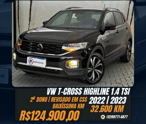 VOLKSWAGEN T-CROSS 1.4 250 TSI TOTAL FLEX HIGHLINE AUTOMÁTICO