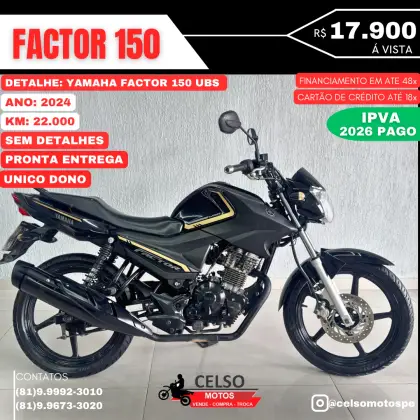 YAMAHA FACTOR YBR 150 ED 