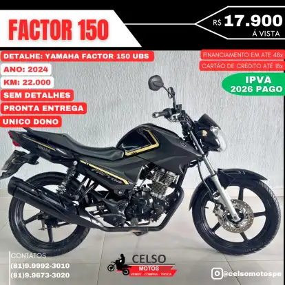 YAMAHA-FACTOR YBR 150 ED-2024