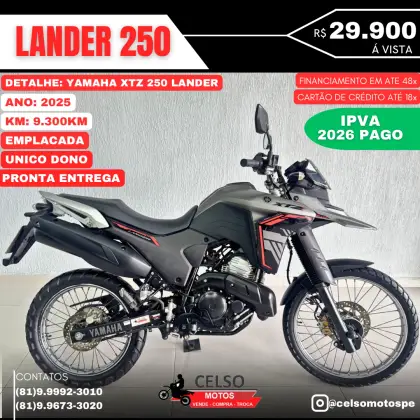YAMAHA XTZ 250 LANDER CONNECTED 