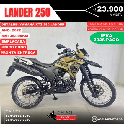 YAMAHA XTZ 250 LANDER 
