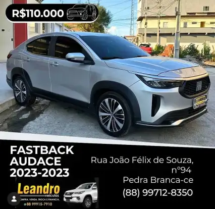 FIAT-FASTBACK-1.0 TURBO 200 FLEX AUDACE CVT FIAT-FASTBACK-2023
