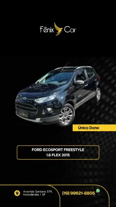FORD ECOSPORT 1.6 FREESTYLE 16V FLEX 4P MANUAL