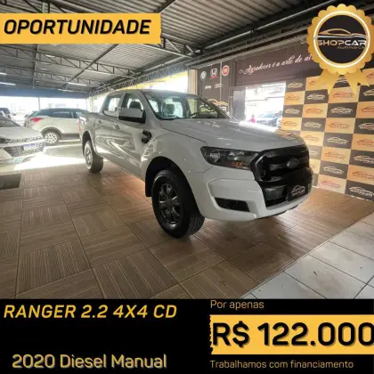 FORD RANGER 2.2 XL 4X4 CD 16V DIESEL 4P MANUAL