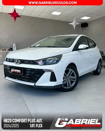 HYUNDAI HB20 1.0 TGDI FLEX COMFORT PLUS AUTOMÁTICO HYUNDAI HB20 1.0 TGDI FLEX COMFORT PLUS AUTOMÁTICO