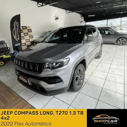 JEEP COMPASS 1.3 T270 TURBO FLEX LONGITUDE AT6