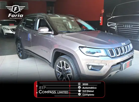 JEEP COMPASS 2.0 16V DIESEL LIMITED 4X4 AUTOMÁTICO