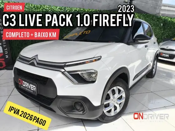 CITROËN C3 1.0 FIREFLY FLEX LIVE PACK MANUAL CITROËN C3 1.0 FIREFLY FLEX LIVE PACK MANUAL