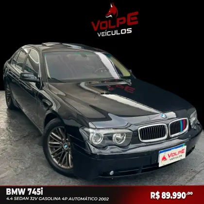 BMW 745i 4.4 SEDAN 32V GASOLINA 4P AUTOMÁTICO BMW 745i 4.4 SEDAN 32V GASOLINA 4P AUTOMÁTICO