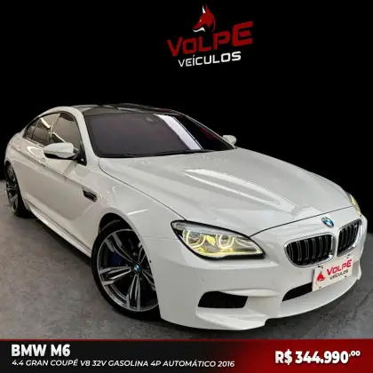 BMW M6 4.4 GRAN COUPÉ V8 32V GASOLINA 4P AUTOMÁTICO