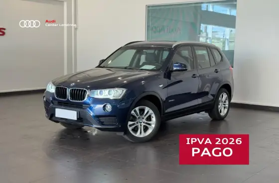 BMW X3 2.0 20I X LINE 4X4 16V GASOLINA 4P AUTOMÁTICO